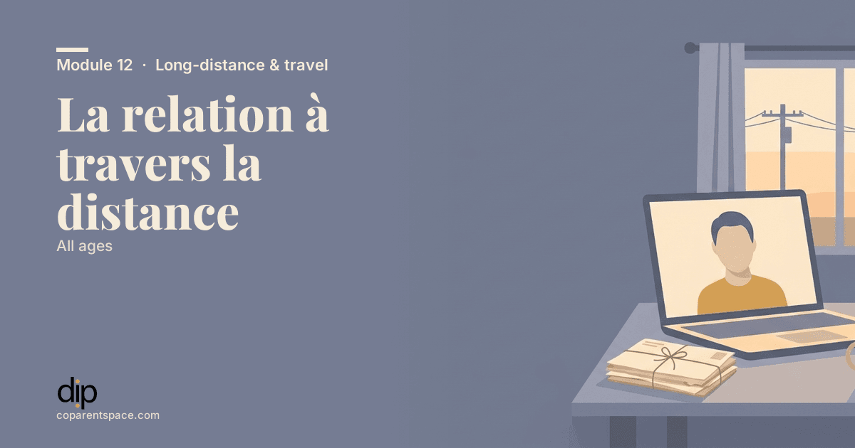 La relation à travers la distance
