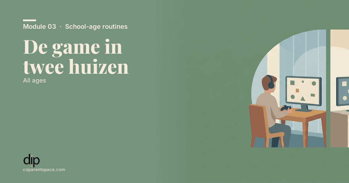 De game in twee huizen