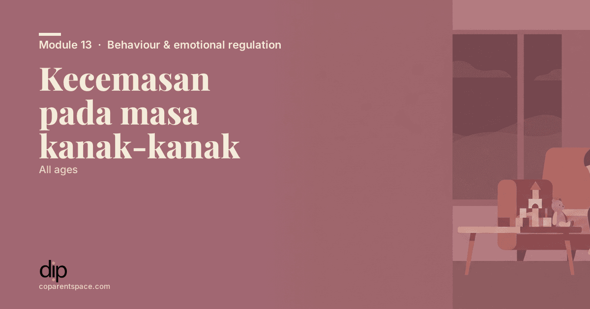 Kecemasan pada masa kanak-kanak