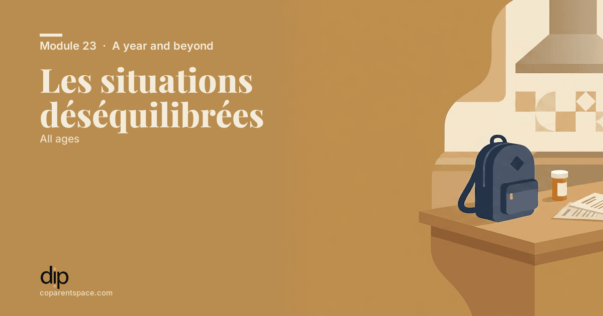 Les situations déséquilibrées