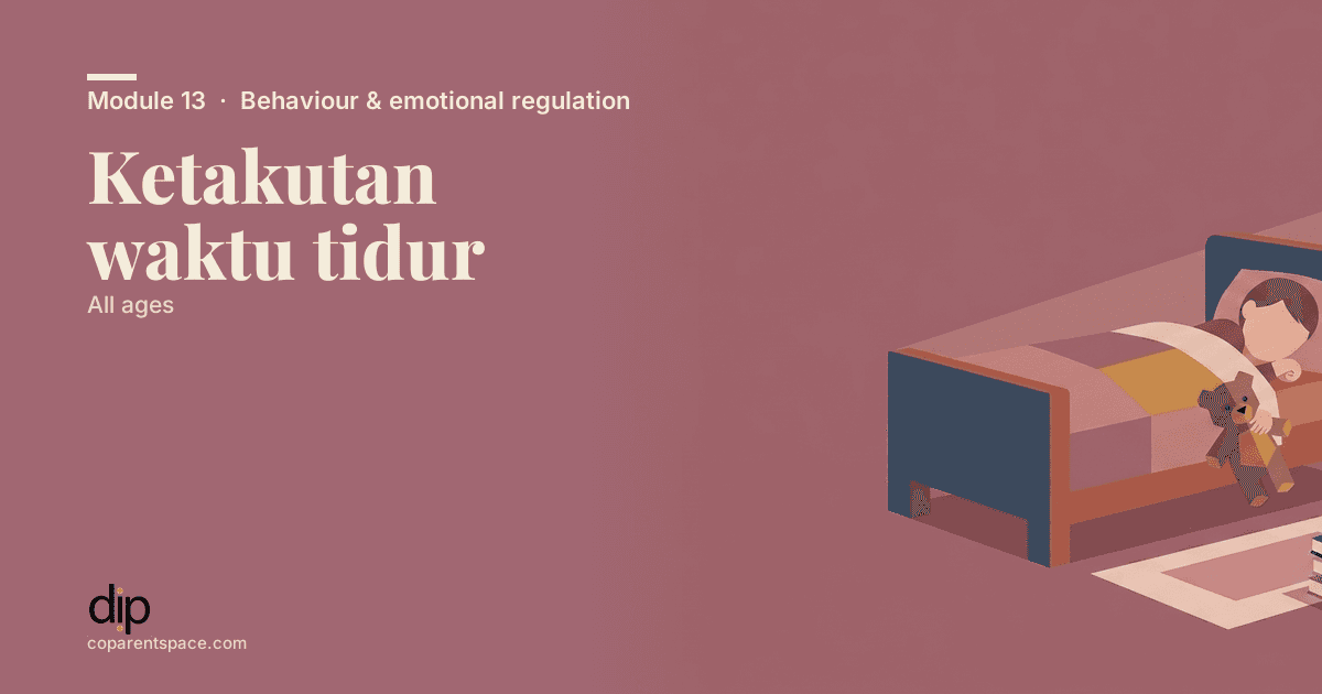 Ketakutan waktu tidur