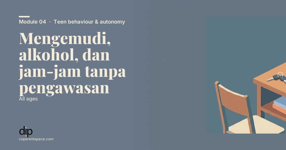 Mengemudi, alkohol, dan jam-jam tanpa pengawasan