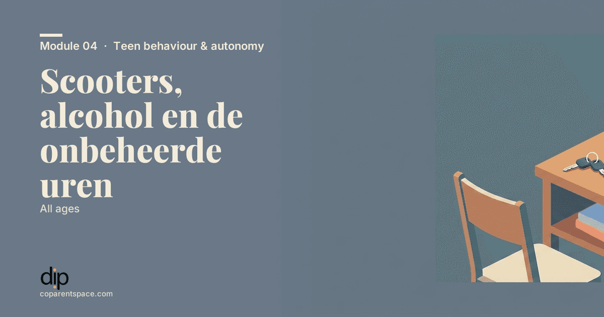 Scooters, alcohol en de onbeheerde uren