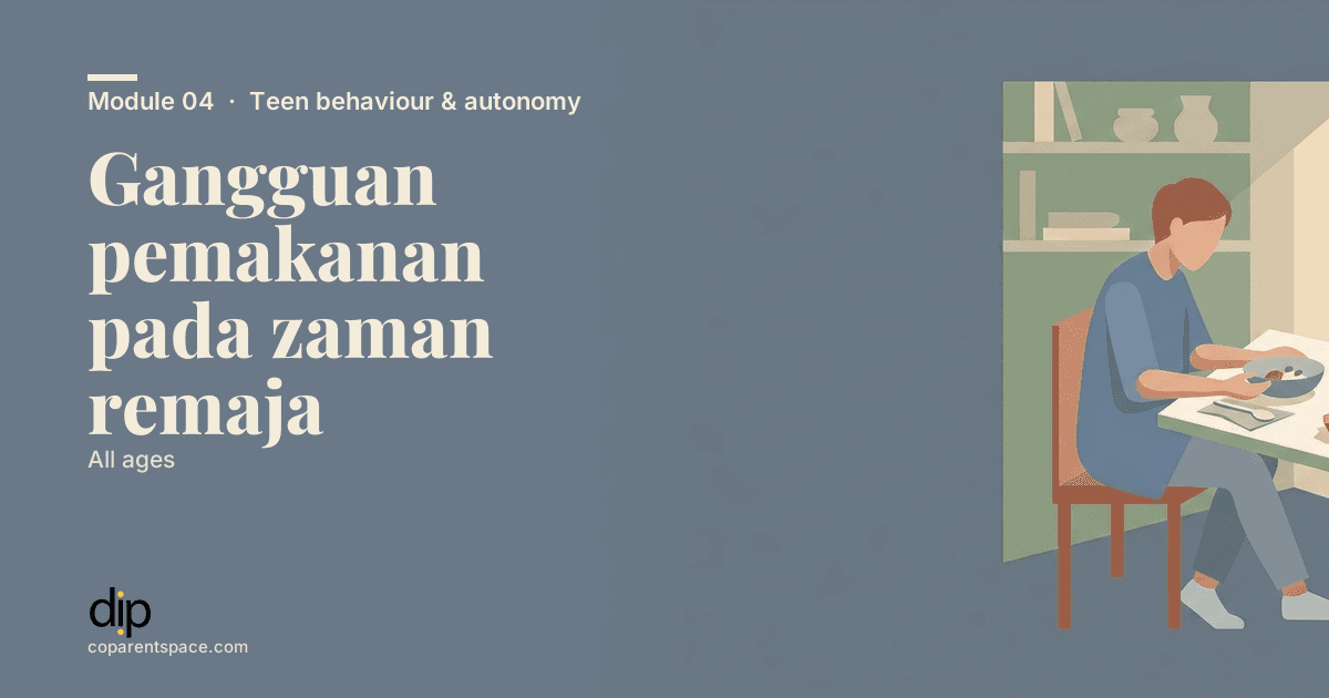 Gangguan pemakanan pada zaman remaja