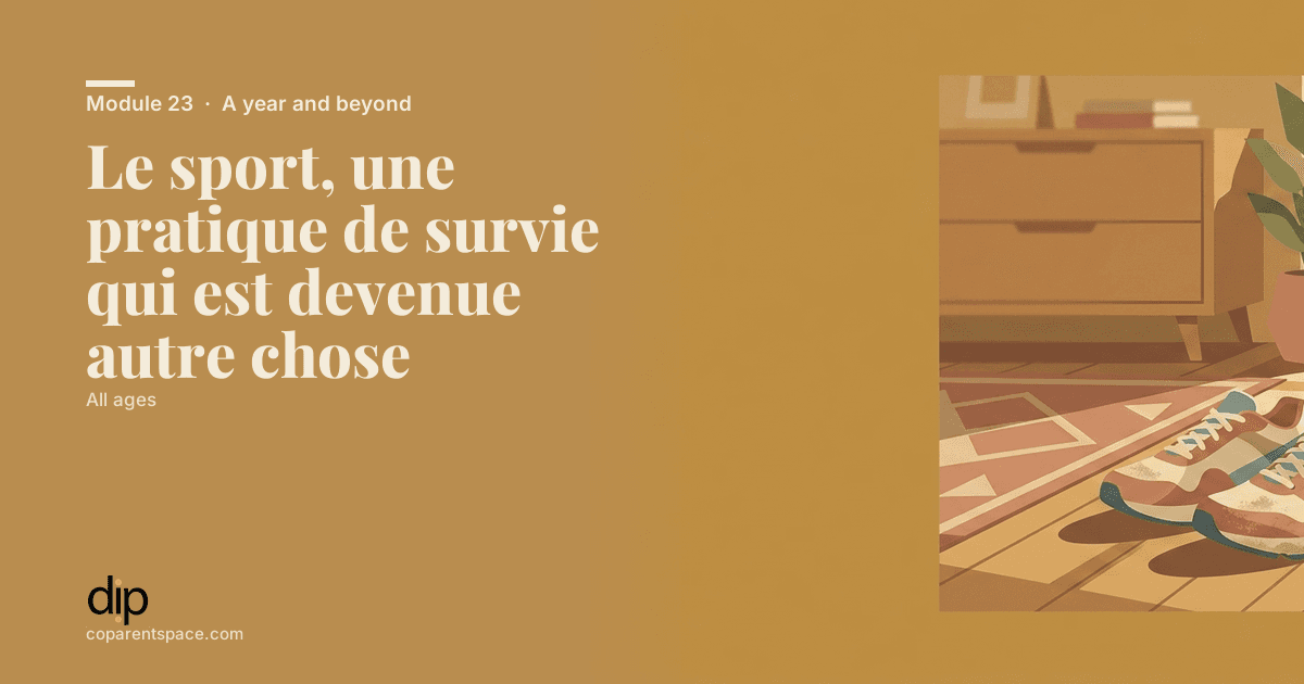 Le sport, une pratique de survie qui est devenue autre chose