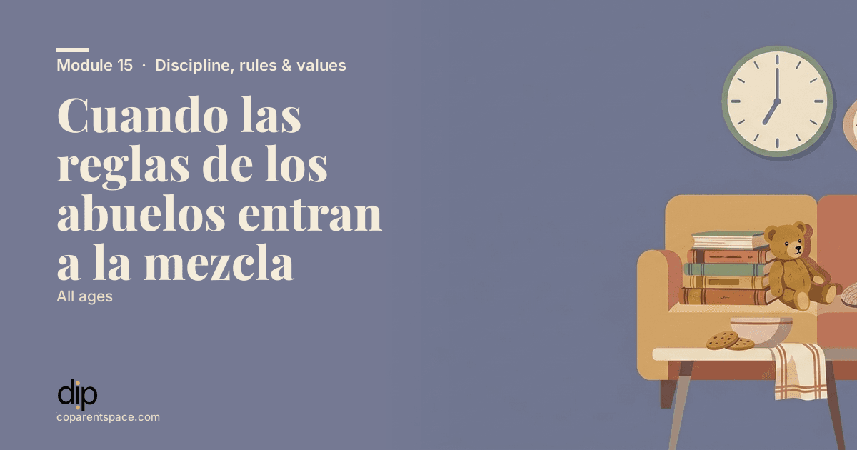 Cuando las reglas de los abuelos entran a la mezcla