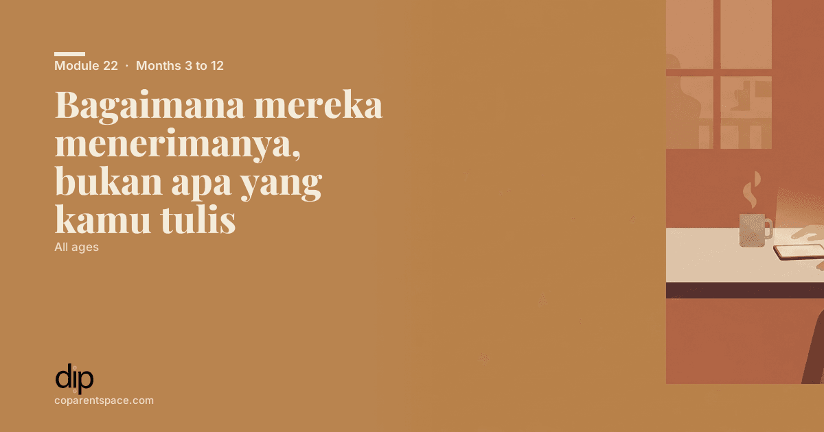 Bagaimana mereka menerimanya, bukan apa yang kamu tulis
