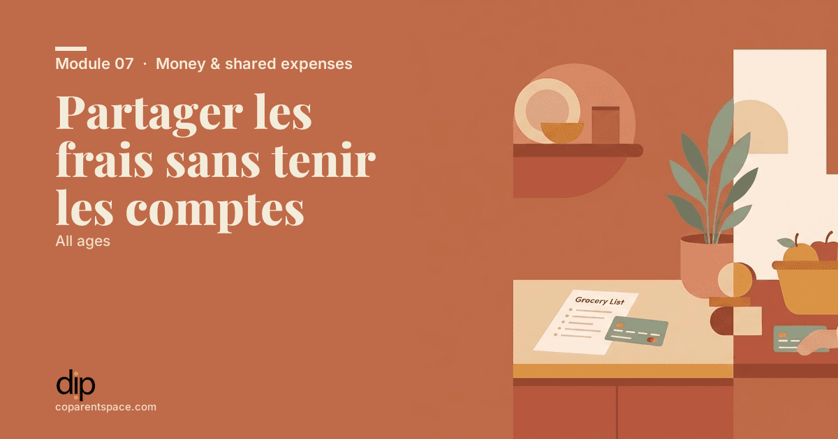 Partager les frais sans tenir les comptes