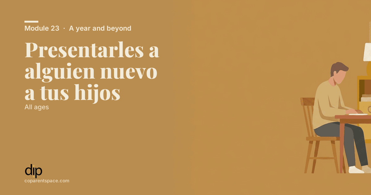 Presentarles a alguien nuevo a tus hijos