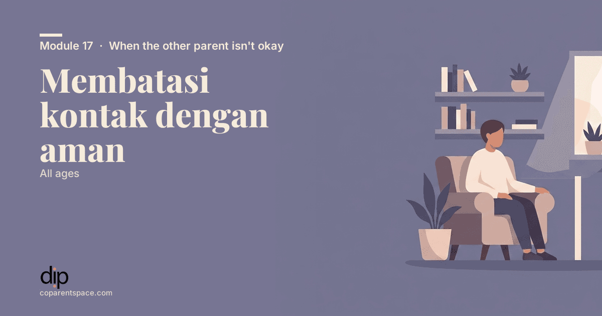 Membatasi kontak dengan aman