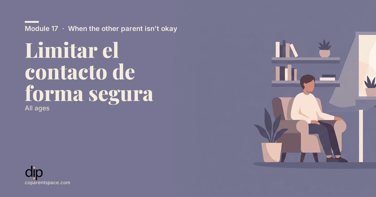 Limitar el contacto de forma segura
