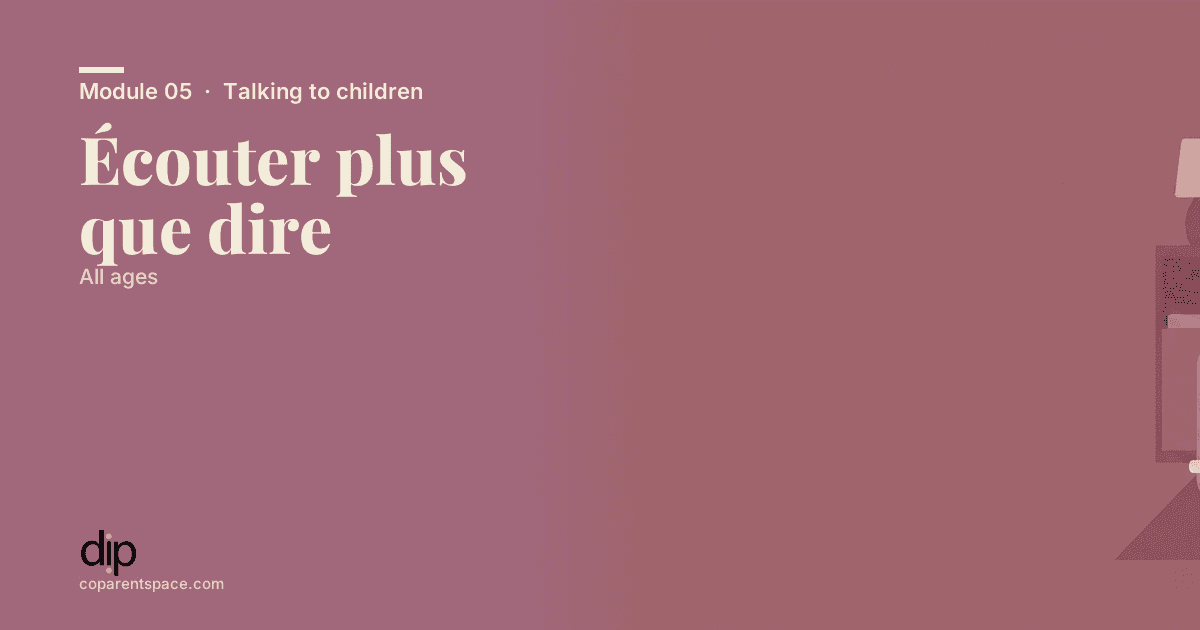 Écouter plus que dire