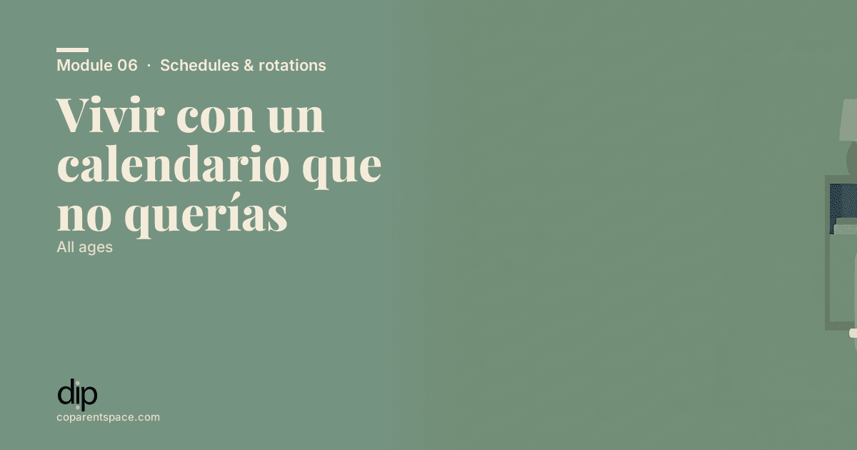 Vivir con un calendario que no querías