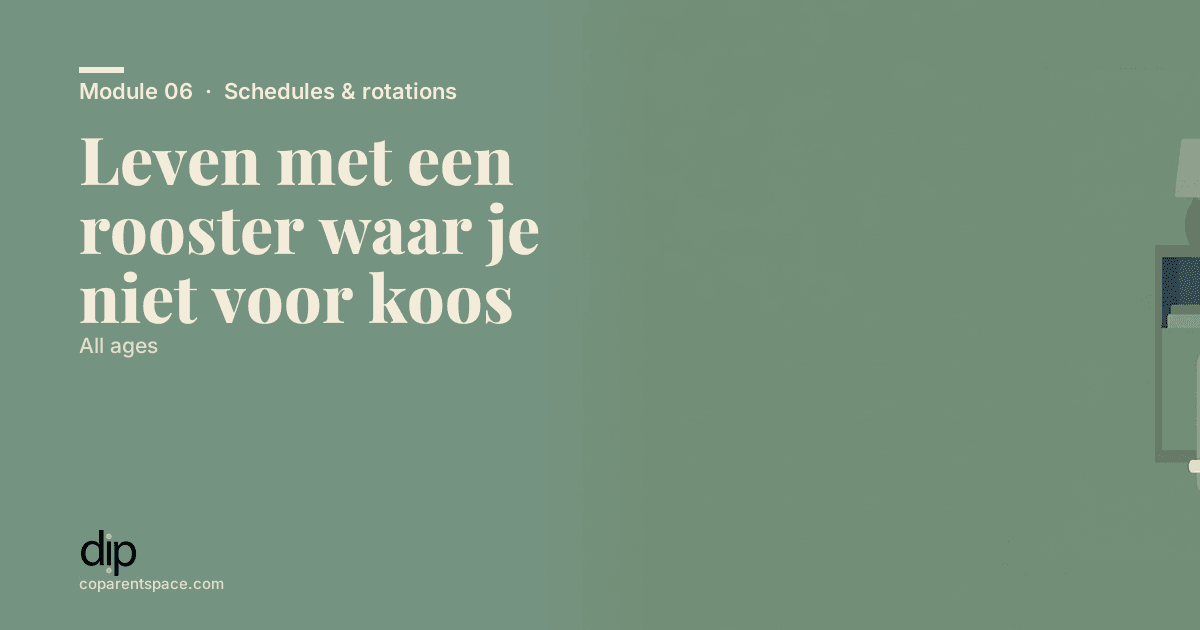 Leven met een rooster waar je niet voor koos