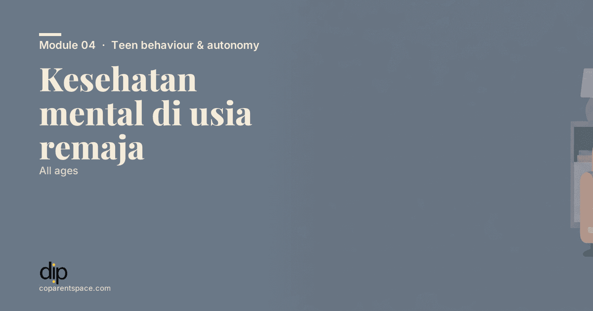 Kesehatan mental di usia remaja