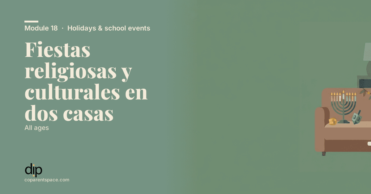 Fiestas religiosas y culturales en dos casas