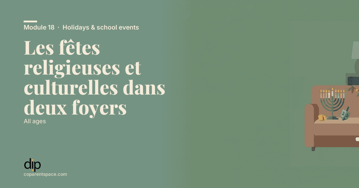 Les fêtes religieuses et culturelles dans deux foyers