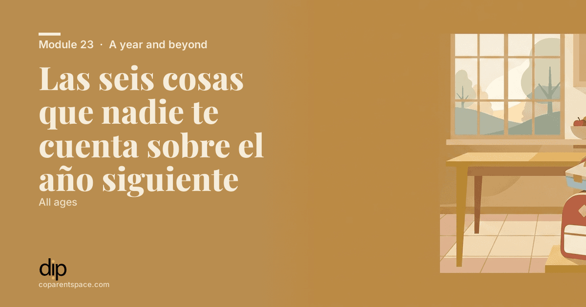 Las seis cosas que nadie te cuenta sobre el año siguiente