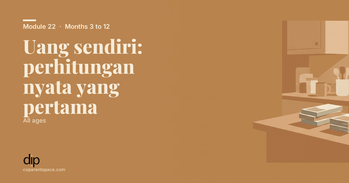 Uang sendiri: perhitungan nyata yang pertama