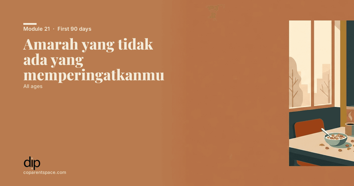 Amarah yang tidak ada yang memperingatkanmu