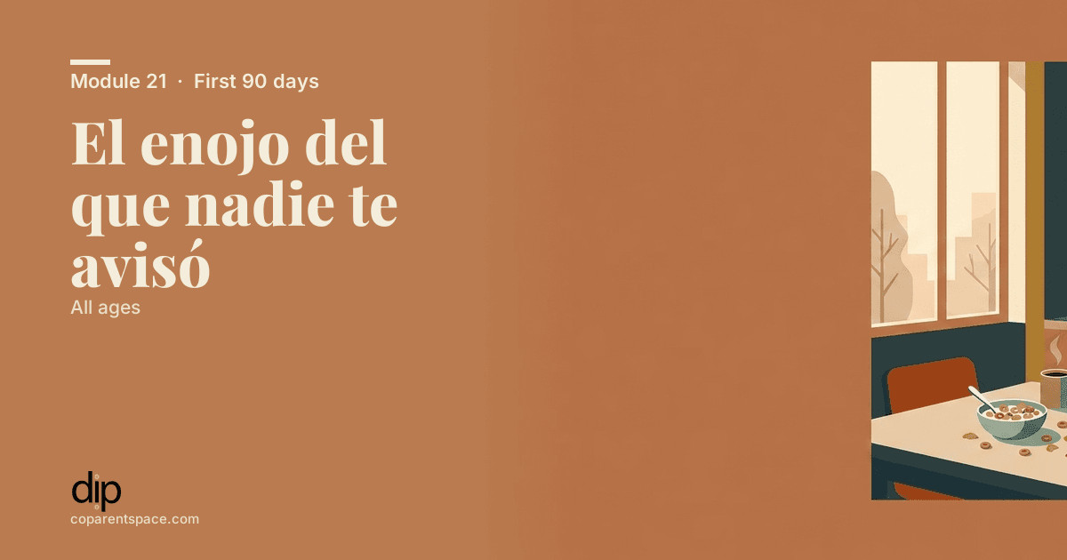El enojo del que nadie te avisó