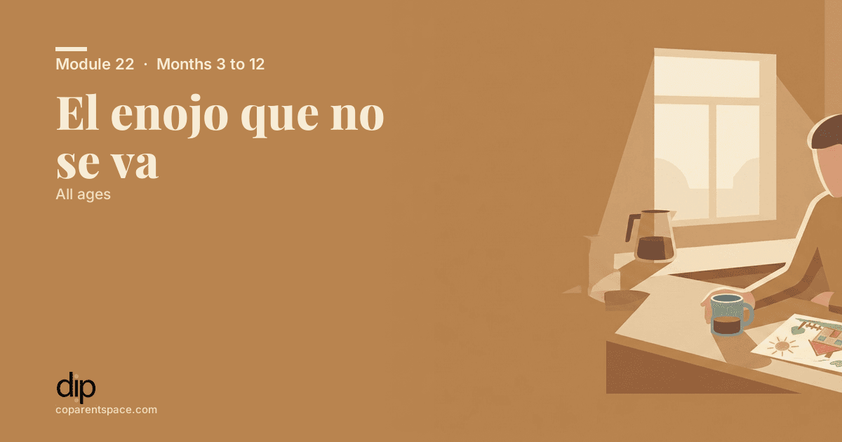 El enojo que no se va