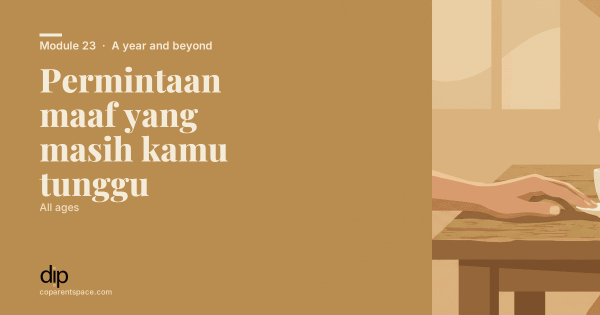 Permintaan maaf yang masih kamu tunggu