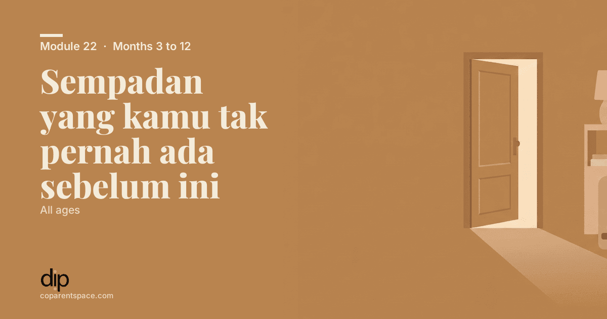 Sempadan yang kamu tak pernah ada sebelum ini