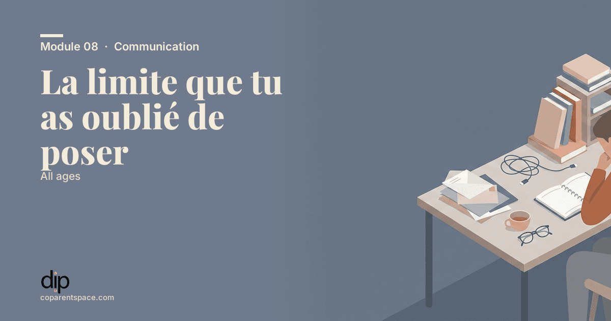 La limite que tu as oublié de poser