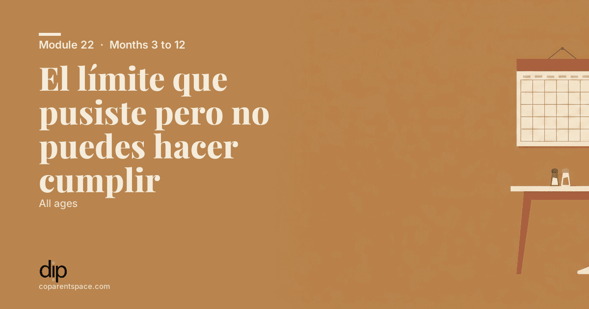 El límite que pusiste pero no puedes hacer cumplir