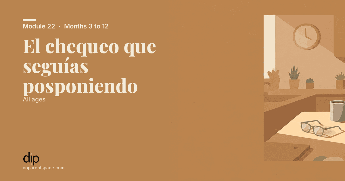 El chequeo que seguías posponiendo