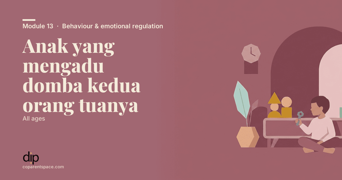 Anak yang mengadu domba kedua orang tuanya