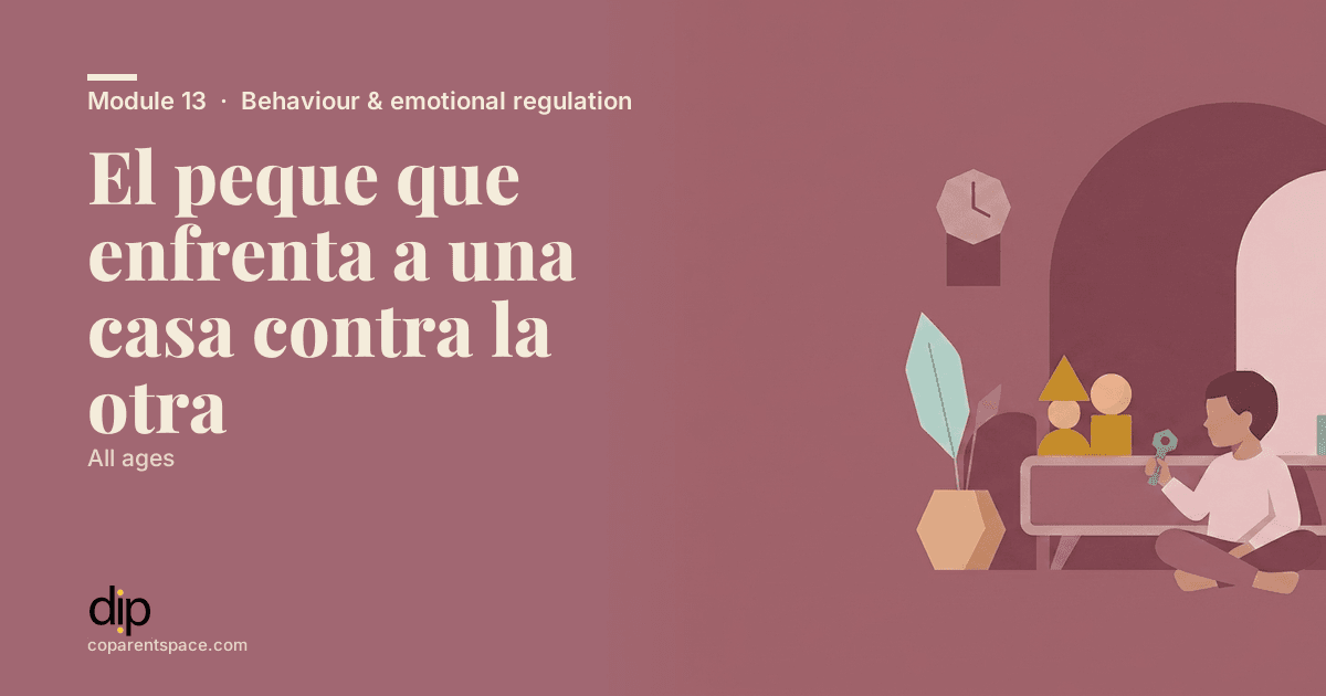 El peque que enfrenta a una casa contra la otra