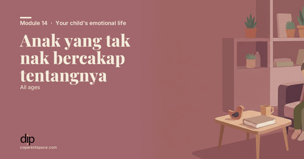 Anak yang tak nak bercakap tentangnya