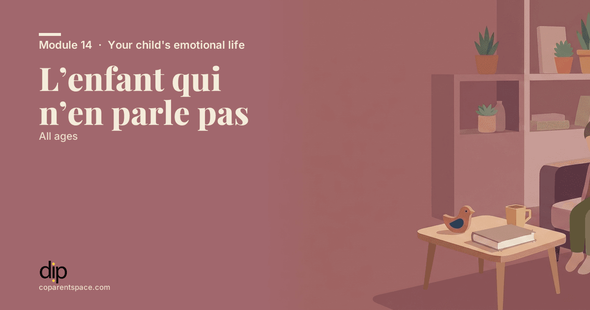 L’enfant qui n’en parle pas