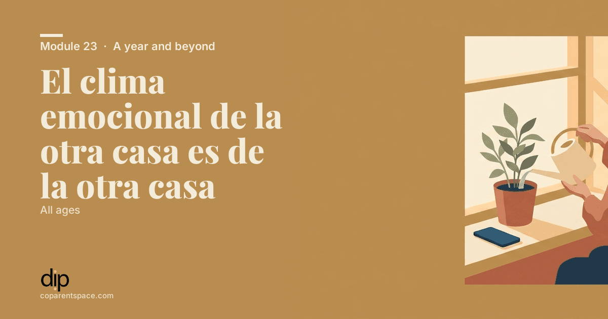 El clima emocional de la otra casa es de la otra casa
