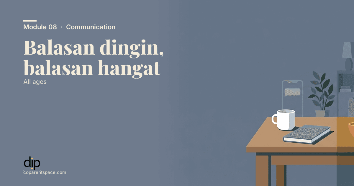 Balasan dingin, balasan hangat