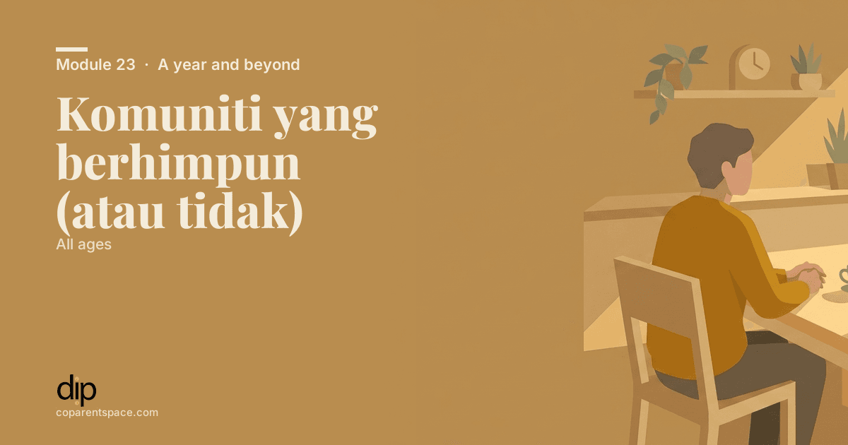 Komuniti yang berhimpun (atau tidak)