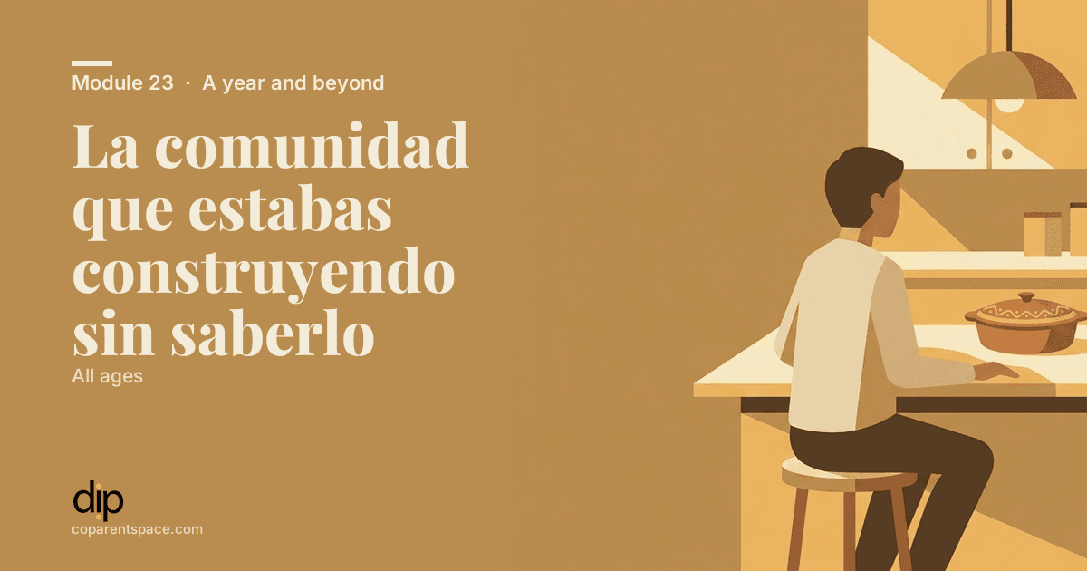 La comunidad que estabas construyendo sin saberlo