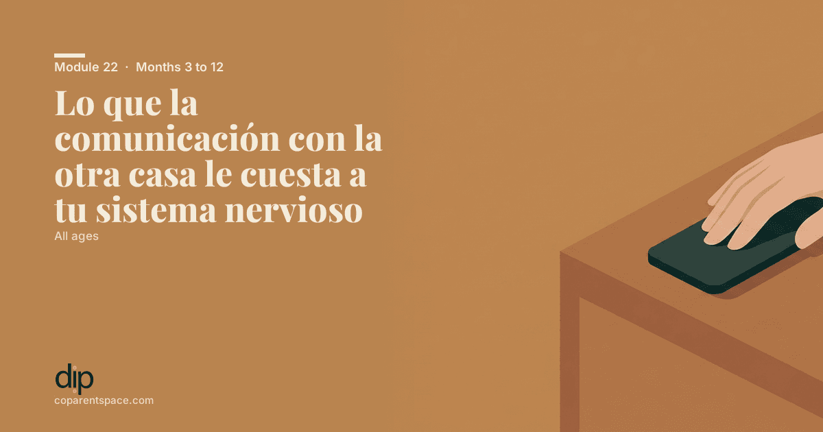 Lo que la comunicación con la otra casa le cuesta a tu sistema nervioso