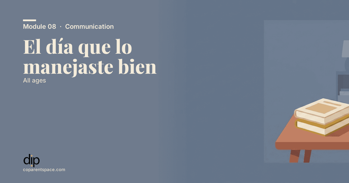 El día que lo manejaste bien