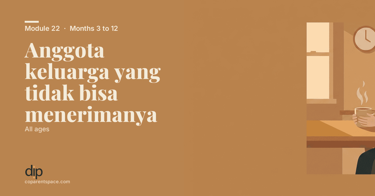 Anggota keluarga yang tidak bisa menerimanya