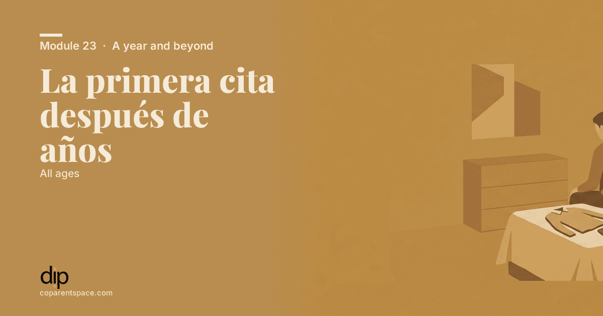 La primera cita después de años