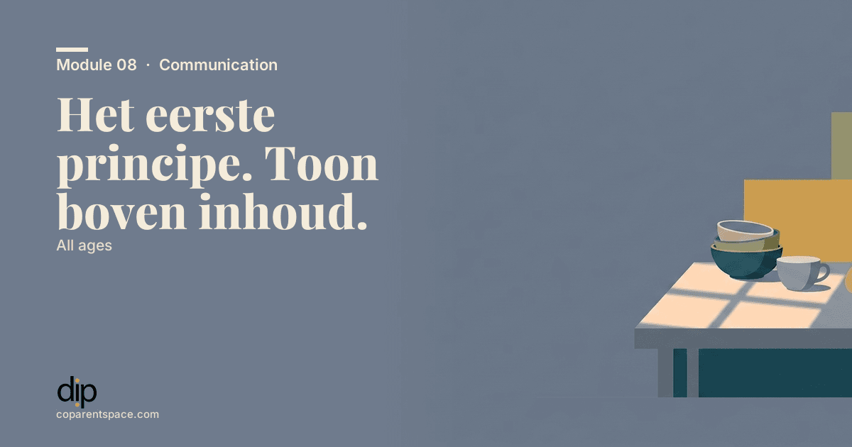 Het eerste principe. Toon boven inhoud.