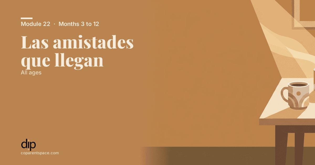 Las amistades que llegan