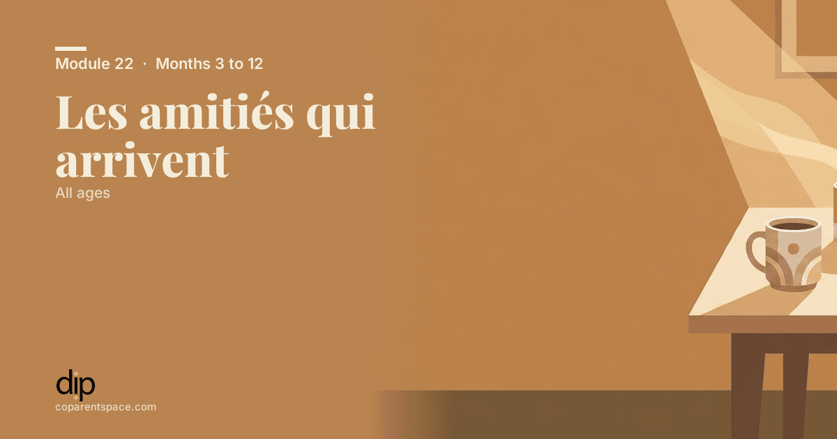 Les amitiés qui arrivent