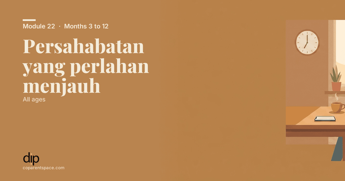 Persahabatan yang perlahan menjauh