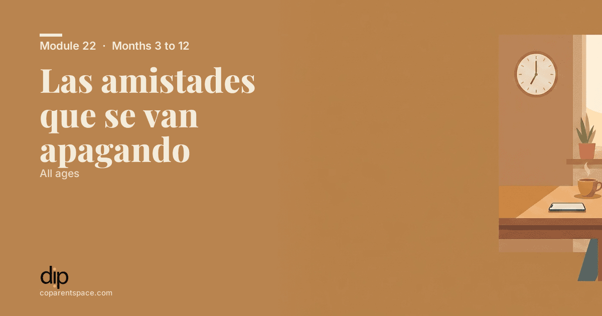 Las amistades que se van apagando
