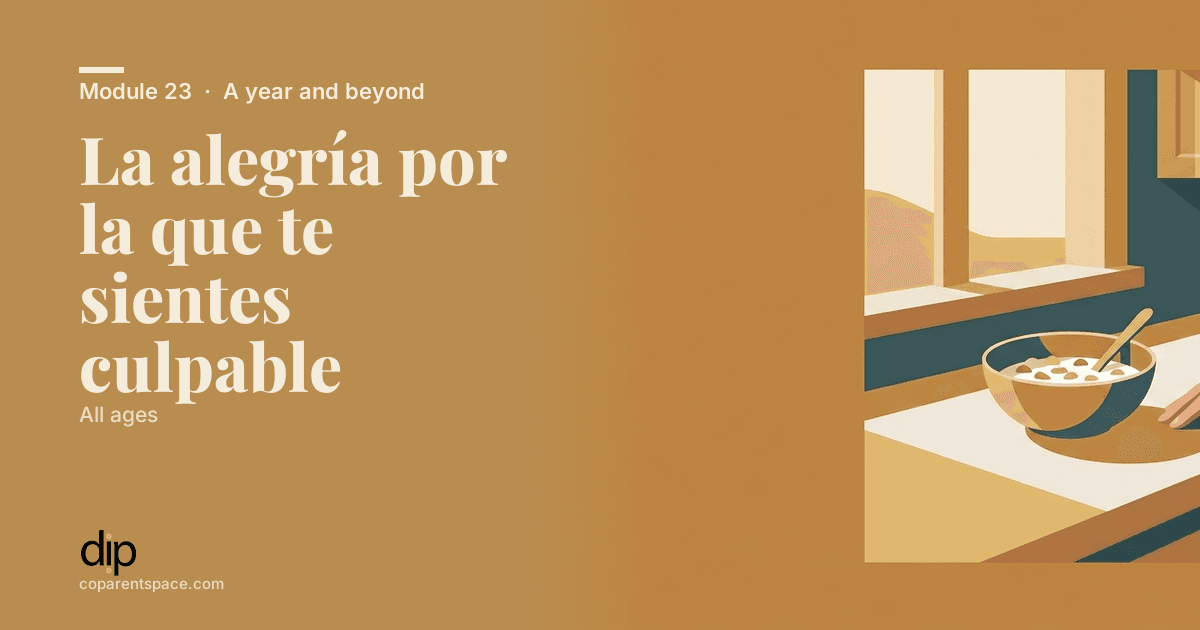 La alegría por la que te sientes culpable