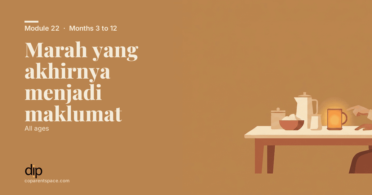 Marah yang akhirnya menjadi maklumat